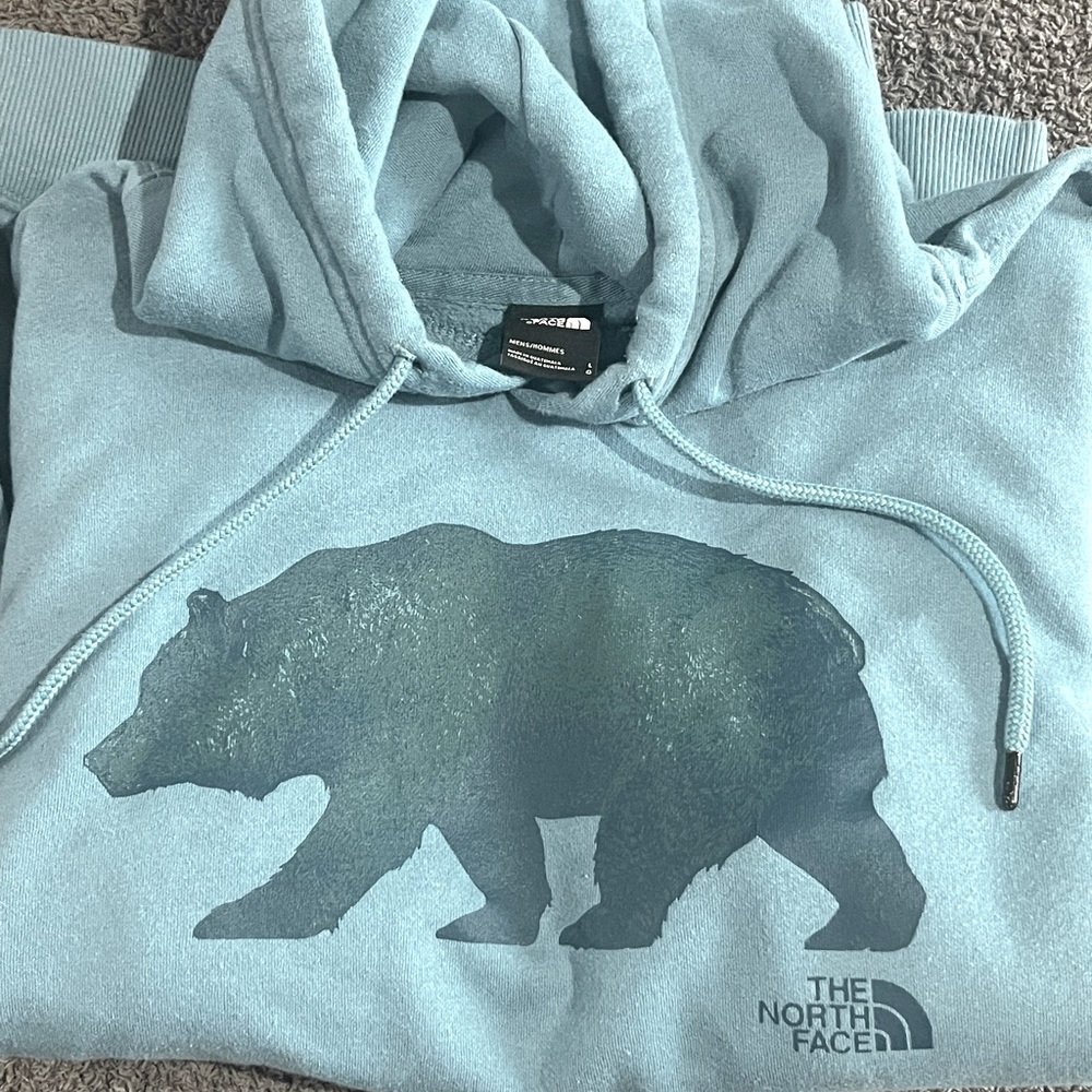 The North Face hoodie sz L